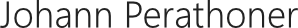 Johann Perathoner Logo     | Johann Perathoner